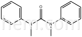 1,3-διμεθυλ-1,3-διφαινυλουρία δομή